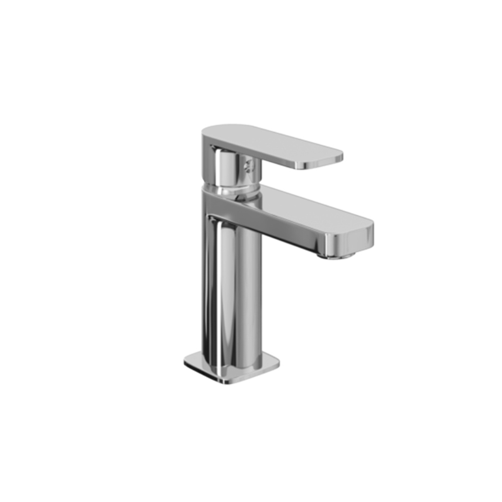 Product Cut out image of the Abacus Edge Chrome Mini Mono Basin Mixer